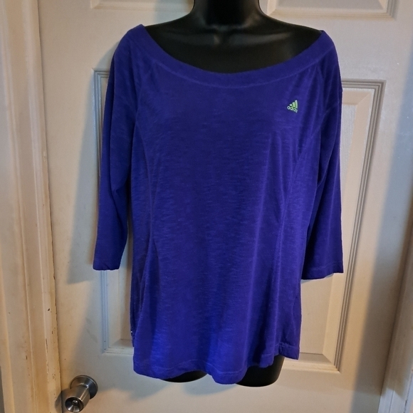 Adidas 3/4 sleeve tee - Picture 1 of 3